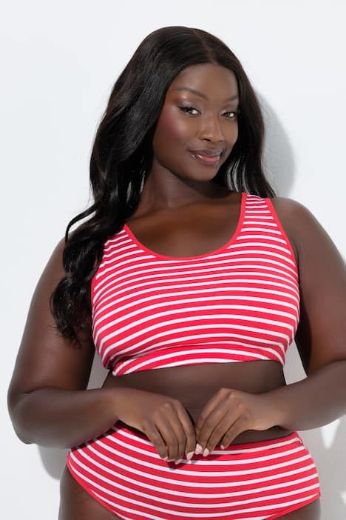 Plus size veliki brojevi Grudnjak bez žice širokih naramenica 2 komada za punije