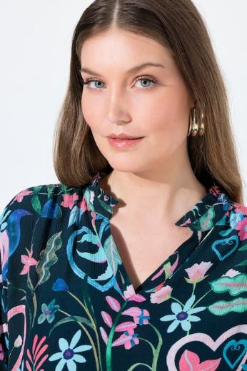 Plus size veliki brojevi Tunika dugih rukava za punije