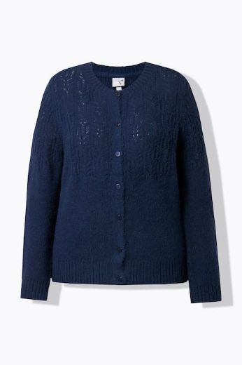 Plus size veliki brojevi Kardigan na kopčanje za punije