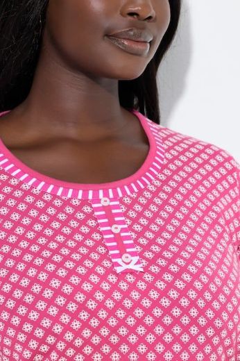 Plus size veliki brojevi Spavaćica kratkih rukava 2 komada za punije