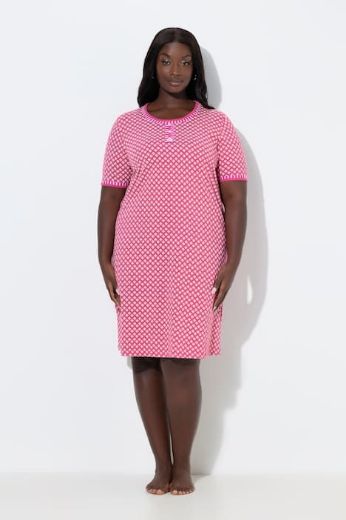 Plus size veliki brojevi Spavaćica kratkih rukava 2 komada za punije