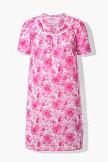 Plus size veliki brojevi Spavaćica kratkih rukava za punije