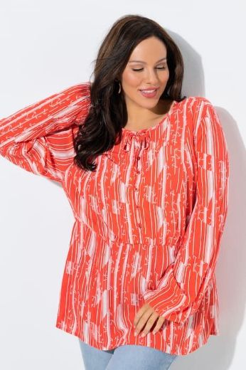 Plus size veliki brojevi Bluza dugih rukava A kroja za punije