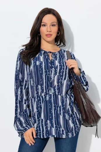 Plus size veliki brojevi Bluza dugih rukava A kroja za punije