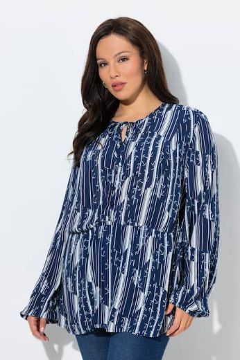 Plus size veliki brojevi Bluza dugih rukava A kroja za punije