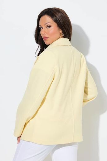 Plus size veliki brojevi Kaput kraćeg kroja od flisa za punije