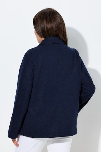 Plus size veliki brojevi Kaput kraćeg kroja od flisa za punije