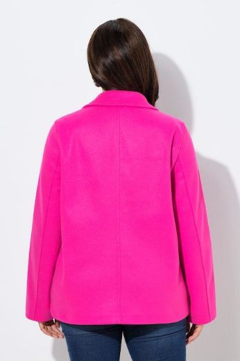 Plus size veliki brojevi Kaput kraćeg kroja od flisa za punije