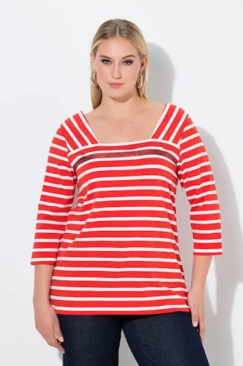 Plus size veliki brojevi Majica 3/4 rukava za punije