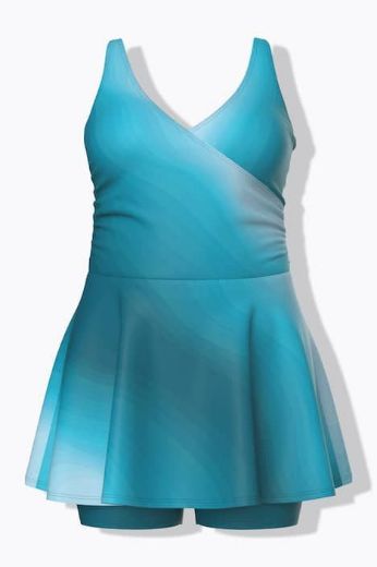 Plus size veliki brojevi Kupaći kostim haljina za punije