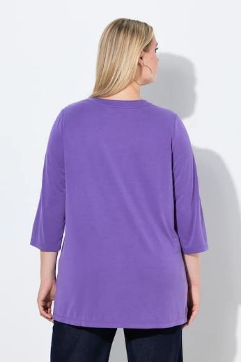 Plus size veliki brojevi Tunika 3/4 rukava A kroja za punije