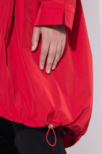 Plus size veliki brojevi Jakna vodoodbojna dužeg A kroja za punije