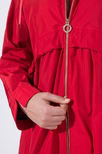 Plus size veliki brojevi Jakna vodoodbojna dužeg A kroja za punije