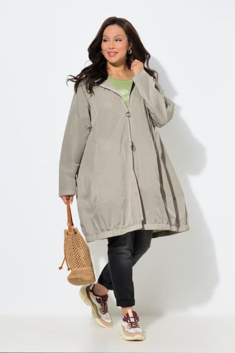 Plus size veliki brojevi Parka s kapuljačom za punije