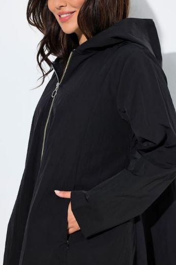 Plus size veliki brojevi Parka s kapuljačom za punije