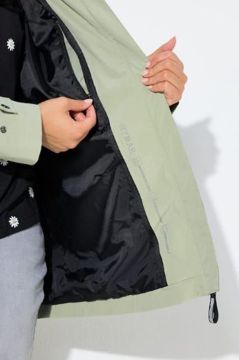 Plus size veliki brojevi Jakna vodootporna s kapuljačom za punije