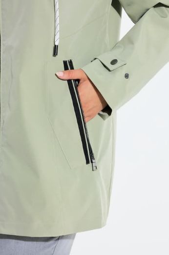 Plus size veliki brojevi Jakna vodootporna s kapuljačom za punije