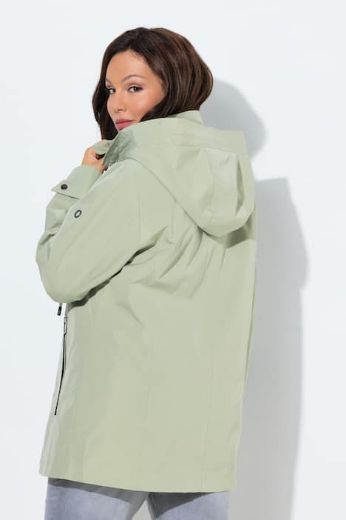 Plus size veliki brojevi Jakna vodootporna s kapuljačom za punije