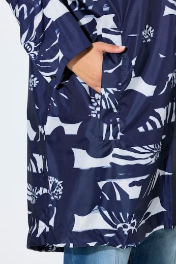 Plus size veliki brojevi Jakna vodootporna dužeg A kroja za punije