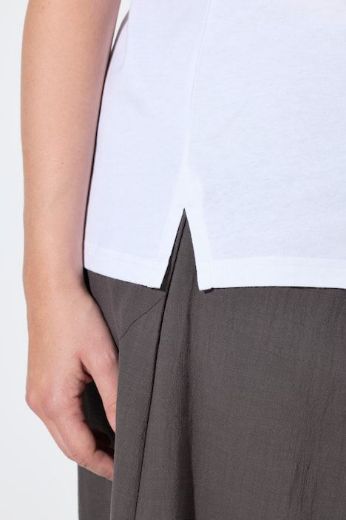 Plus size veliki brojevi Majica bez rukava V ovratnika za punije