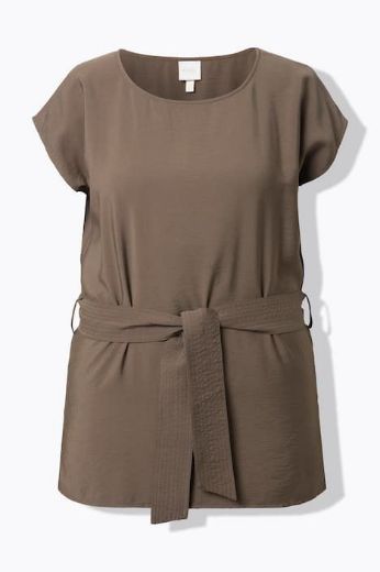 Plus size veliki brojevi Tunika kratkih rukava za punije