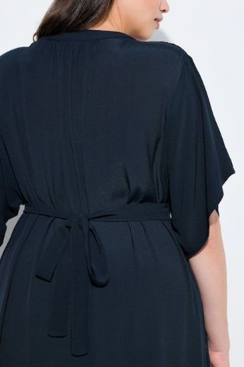 Plus size veliki brojevi Haljina maxi kratkih rukava V ovratnika za punije