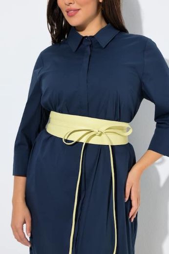 Plus size veliki brojevi Remen kožni na vezanje za punije