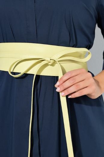 Plus size veliki brojevi Remen kožni na vezanje za punije