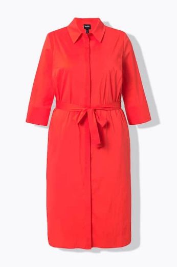 Plus size veliki brojevi Haljina A kroja na vezanje za punije