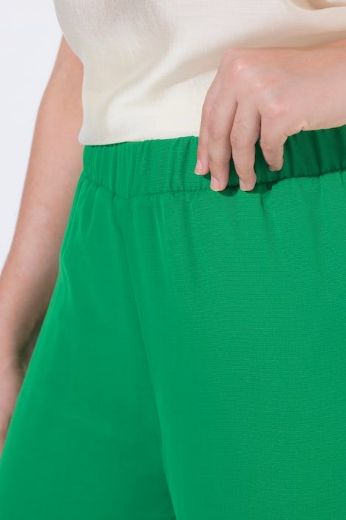 Plus size veliki brojevi Hlače elegantne šireg kroja nogavica za punije