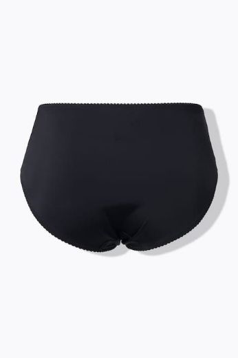 Plus size veliki brojevi Gaćice midi s cvjetnom čipkom za punije