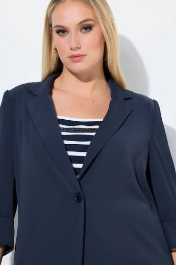 Plus size veliki brojevi Sako 3/4 rukava dužeg kroja za punije