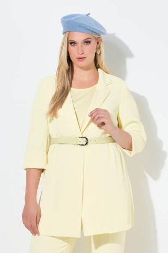 Plus size veliki brojevi Sako 3/4 rukava dužeg kroja za punije