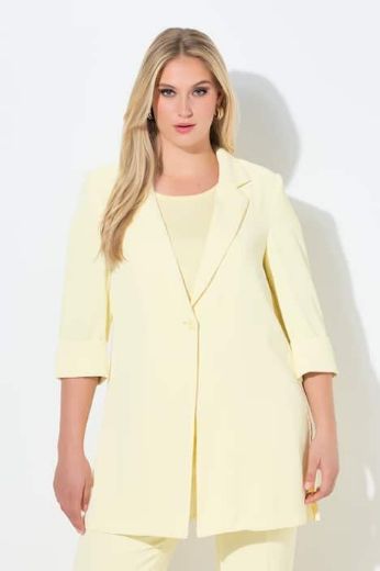 Plus size veliki brojevi Sako 3/4 rukava dužeg kroja za punije