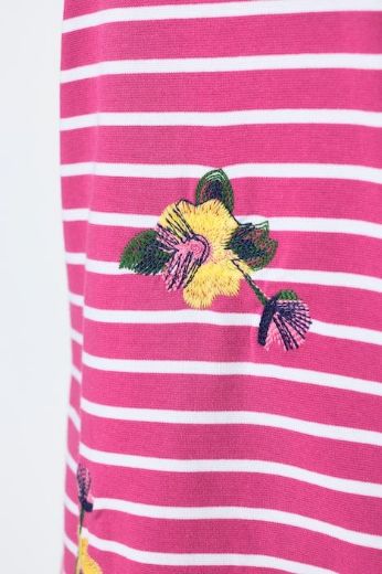 Plus size veliki brojevi Majica 3/4 rukava okruglog ovratnika za punije