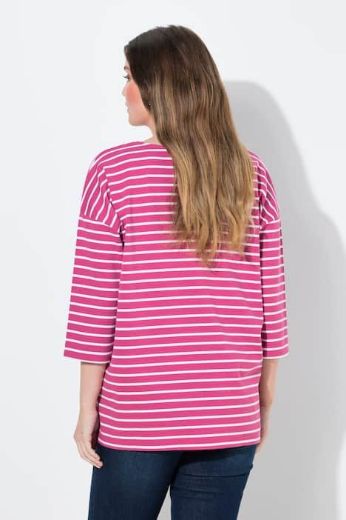 Plus size veliki brojevi Majica 3/4 rukava okruglog ovratnika za punije