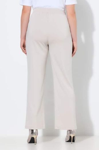 Plus size veliki brojevi Hlače elastičnog struka širokih nogavica za punije