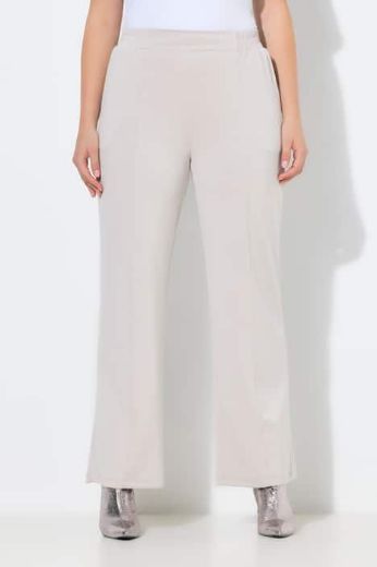 Plus size veliki brojevi Hlače elastičnog struka širokih nogavica za punije