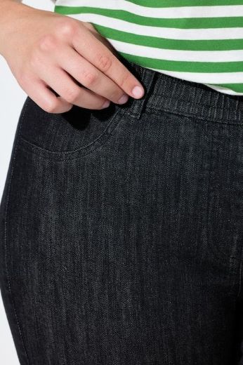 Plus size veliki brojevi Traperice uskih nogavica elastičnog struka za punije