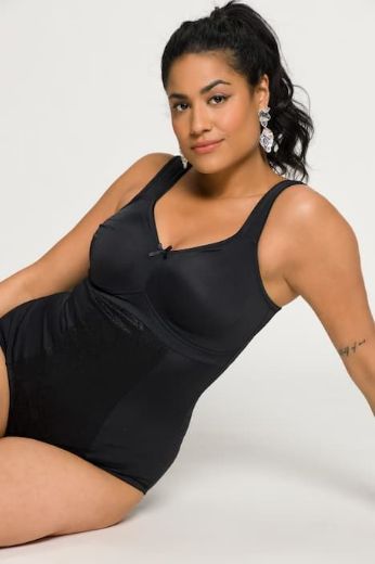 Plus size veliki brojevi Bodi širokih naramenica za punije