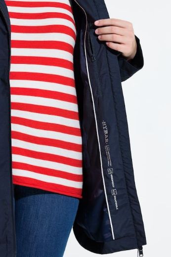 Plus size veliki brojevi Jakna vodootporna s kapuljačom za punije