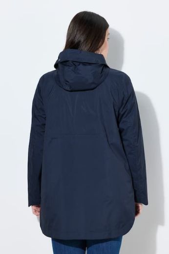 Plus size veliki brojevi Jakna vodootporna s kapuljačom za punije