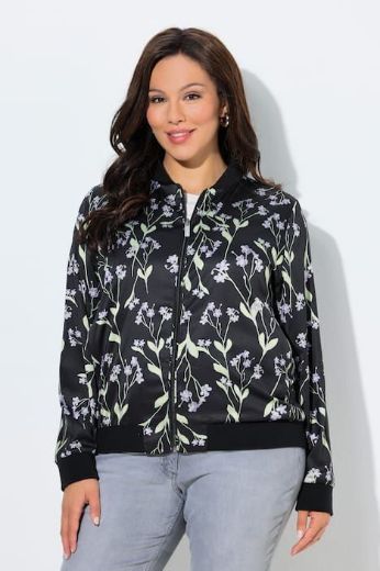 Plus size veliki brojevi Jakna lagana s patentnim zatvaračem za punije