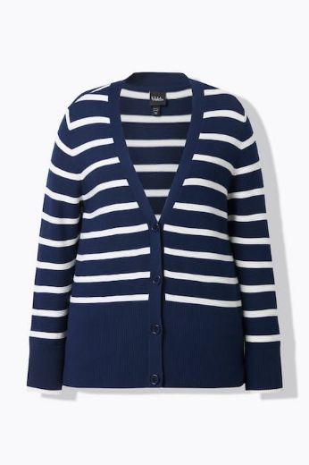 Plus size veliki brojevi Kardigan na kopčanje za punije