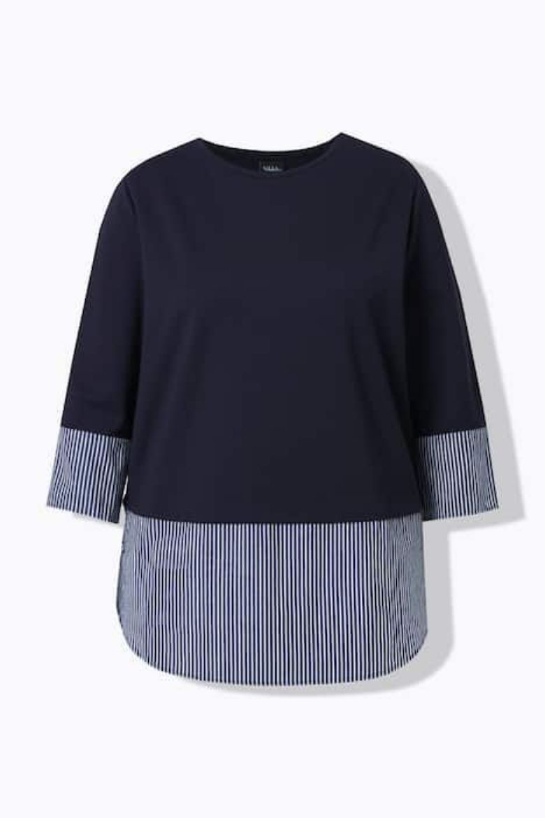 Plus size veliki brojevi Bluza 3/4 rukava za punije