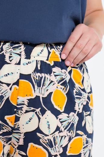 Plus size veliki brojevi Hlače skraćenih širokih nogavica za punije