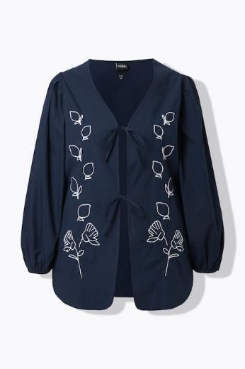 Plus size veliki brojevi Bluza dugih rukava A kroja za punije