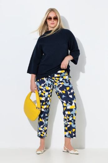 Plus size veliki brojevi Hlače uskih nogavica elastičnog struka za punije