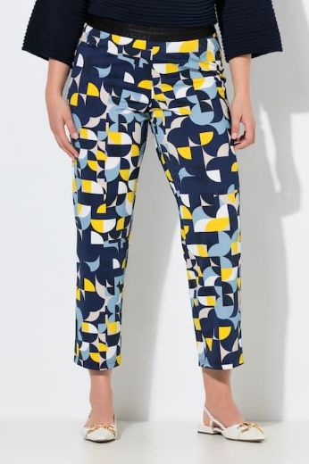 Plus size veliki brojevi Hlače uskih nogavica elastičnog struka za punije