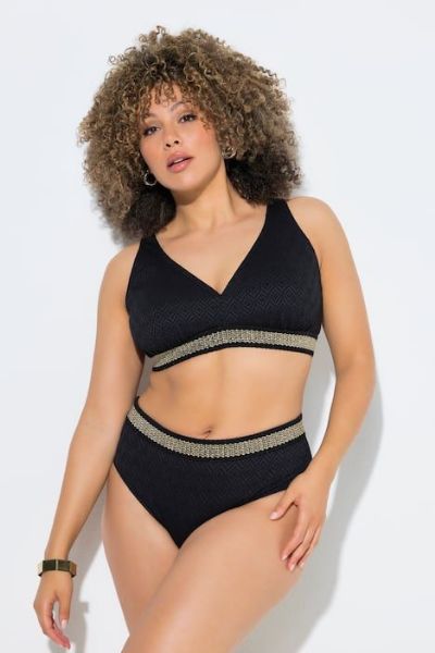 Veliki brojevi Kupaći kostim dvodijelni moda za punije